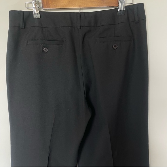 GARNET HILL Comfort Trousers Black Size 10 - Picture 6 of 6